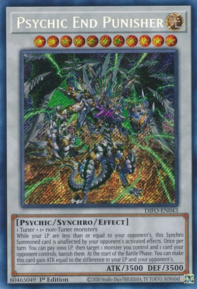 Psychic End Punisher (DIFO-EN043) [Dimension Force]