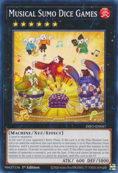 Musical Sumo Dice Games (DIFO-EN047) [Dimension Force]