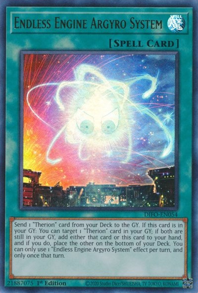 Endless Engine Argyro System (DIFO-EN054) [Dimension Force]