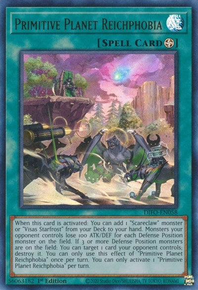 Primitive Planet Reichphobia (DIFO-EN058) [Dimension Force]