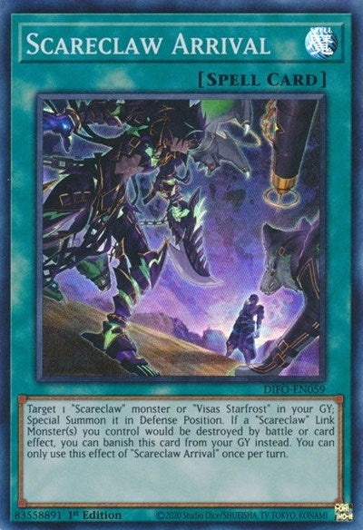 Scareclaw Arrival (DIFO-EN059) [Dimension Force]
