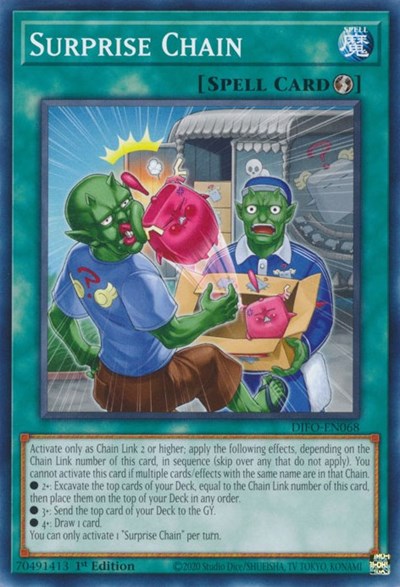Surprise Chain (DIFO-EN068) [Dimension Force]
