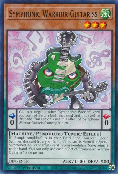 Symphonic Warrior Guitariss (DIFO-EN020) [Dimension Force]