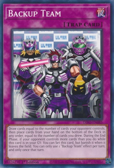 Backup Team (DIFO-EN085) [Dimension Force]