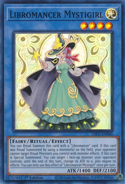Libromancer Mystigirl (DIFO-EN086) [Dimension Force]
