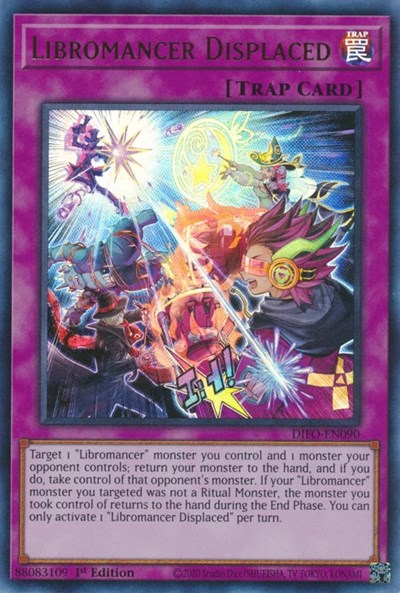 Libromancer Displaced (DIFO-EN090) [Dimension Force]