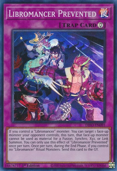 Libromancer Prevented (DIFO-EN091) [Dimension Force]