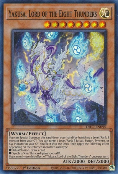 Yakusa, Lord of the Eight Thunders (DIFO-EN095) [Dimension Force]