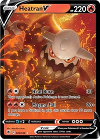 Heatran V (025/189) [SWSH10: Astral Radiance]