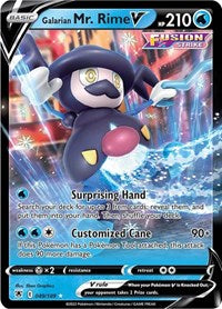Galarian Mr. Rime V (049/189) [SWSH10: Astral Radiance]