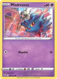Misdreavus (058/189) [SWSH10: Astral Radiance]