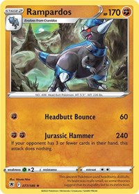 Rampardos (077/189) [SWSH10: Astral Radiance]