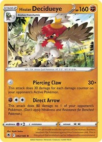 Hisuian Decidueye (082/189) [SWSH10: Astral Radiance]