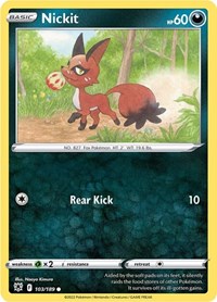 Nickit (103/189) [SWSH10: Astral Radiance]