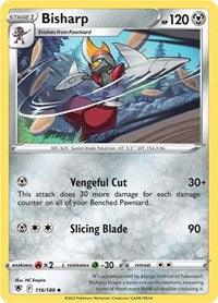 Bisharp (116/189) [SWSH10: Astral Radiance]