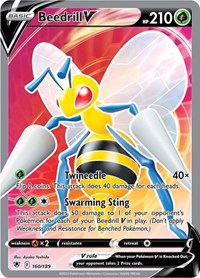 Beedrill V (Full Art) (160/189) [SWSH10: Astral Radiance]