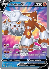 Heatran V (Full Art) (165/189) [SWSH10: Astral Radiance]