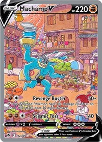 Machamp V (Alternate Full Art) (172/189) [SWSH10: Astral Radiance]