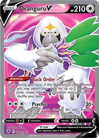 Oranguru V (Full Art) (179/189) [SWSH10: Astral Radiance]