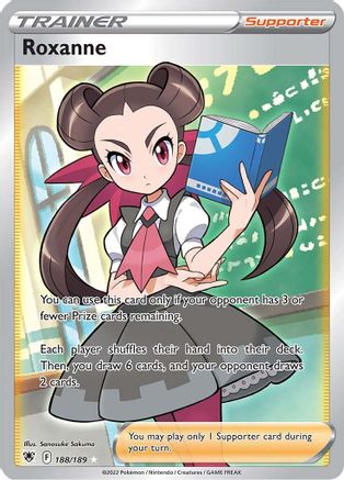 Roxanne (Full Art) 188/189  - Holofoil SWSH10 Astral Radiance - Ultra Rare