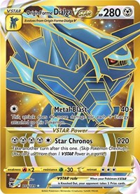 Origin Forme Dialga VSTAR - 210/189 (Secret) (210/189) [SWSH10: Astral Radiance]