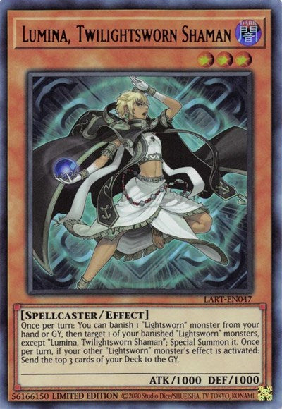 Lumina, Twilightsworn Shaman (LART-EN047) [The Lost Art Promotion]