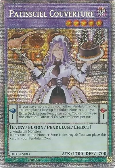 Patissciel Couverture (Starlight Rare) (DIFO-EN083) [Dimension Force]