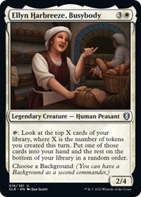 Ellyn Harbreeze, Busybody (16) [Commander Legends: Battle for Baldur's Gate]