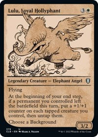 Lulu, Loyal Hollyphant (Showcase) (379) [Commander Legends: Battle for Baldur's Gate]
