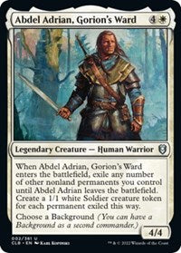 Abdel Adrian, Gorion's Ward (2) [Commander Legends: Battle for Baldur's Gate]