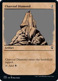 Charcoal Diamond (Showcase) (442) [Commander Legends: Battle for Baldur's Gate]