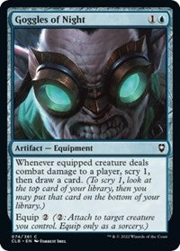 Goggles of Night (74) [Commander Legends: Battle for Baldur's Gate]