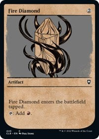 Fire Diamond (Showcase) (445) [Commander Legends: Battle for Baldur's Gate]