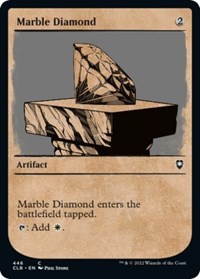 Marble Diamond (Showcase) (446) [Commander Legends: Battle for Baldur's Gate]