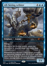 All-Seeing Arbiter (3) [Game Day & Store Championship Promos]