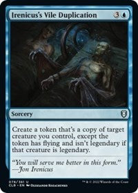 Irenicus's Vile Duplication (78) [Commander Legends: Battle for Baldur's Gate]