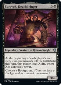 Sarevok, Deathbringer (144) [Commander Legends: Battle for Baldur's Gate]