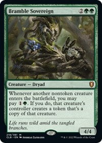 Bramble Sovereign (218) [Commander Legends: Battle for Baldur's Gate]