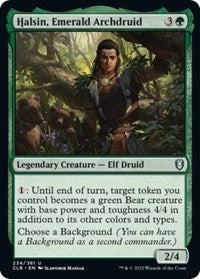 Halsin, Emerald Archdruid (234) [Commander Legends: Battle for Baldur's Gate]