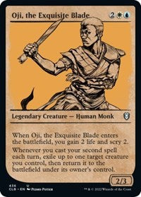 Oji, the Exquisite Blade (Showcase) (436) [Commander Legends: Battle for Baldur's Gate]