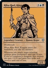 Rilsa Rael, Kingpin (Showcase) (439) [Commander Legends: Battle for Baldur's Gate]