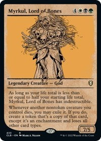 Myrkul, Lord of Bones (Showcase) (433) [Commander Legends: Battle for Baldur's Gate]
