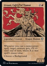 Livaan, Cultist of Tiamat (Showcase) (402) [Commander Legends: Battle for Baldur's Gate]