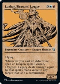 Lozhan, Dragons' Legacy (Showcase) (428) [Commander Legends: Battle for Baldur's Gate]