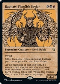 Raphael, Fiendish Savior (Showcase) (438) [Commander Legends: Battle for Baldur's Gate]
