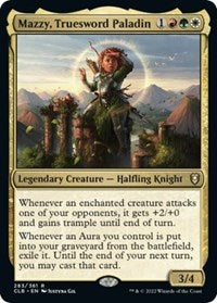 Mazzy, Truesword Paladin (283) [Commander Legends: Battle for Baldur's Gate]