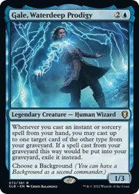Gale, Waterdeep Prodigy (72) [Commander Legends: Battle for Baldur's Gate]
