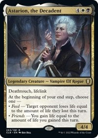 Astarion, the Decadent (265) [Commander Legends: Battle for Baldur's Gate]