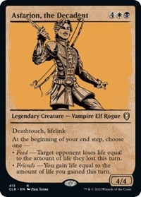 Astarion, the Decadent (Showcase) (413) [Commander Legends: Battle for Baldur's Gate]