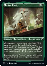 Master Chef (Foil Etched) (519) [Commander Legends: Battle for Baldur's Gate]